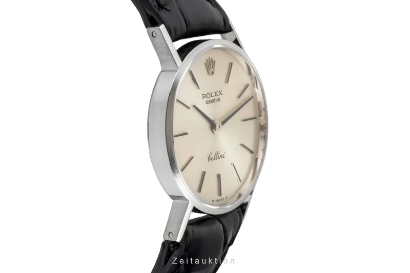 Rolex Cellini 18 ct white gold manual winding women's watch 3810 Vintage [2600776]