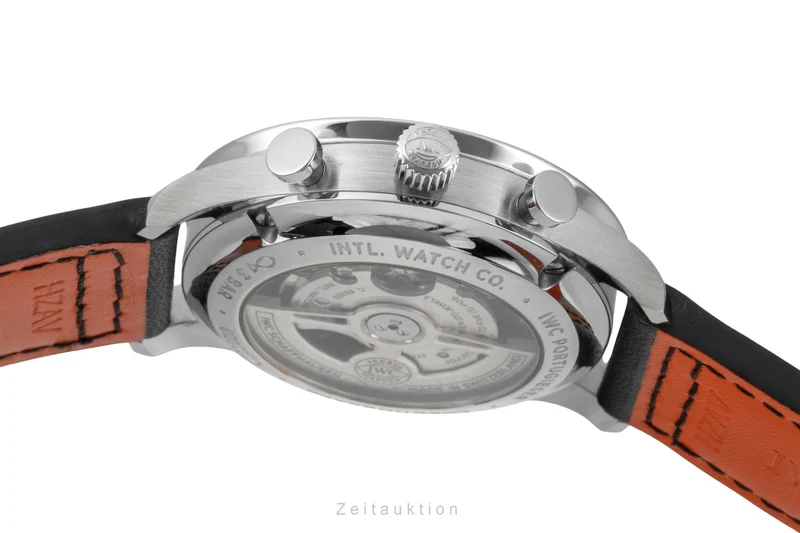 IWC Portugieser chronograph steel automatic men's watch IW371609 LP: 9100EUR [2600941]