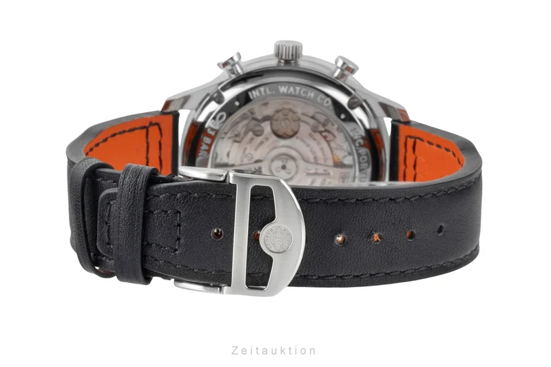 IWC Portugieser chronograph steel automatic men's watch IW371609 LP: 9100EUR [2600941]