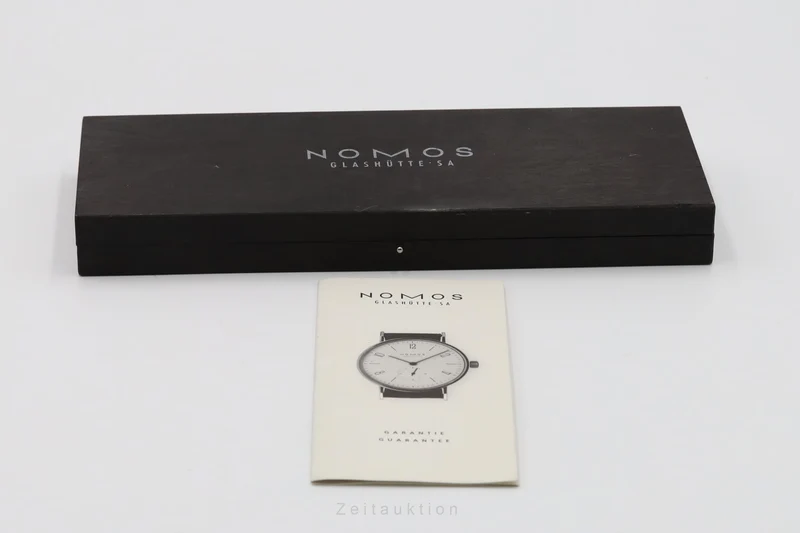 Nomos Tangente steel manual winding men's watch EXPO 2000 Limited [2601100]