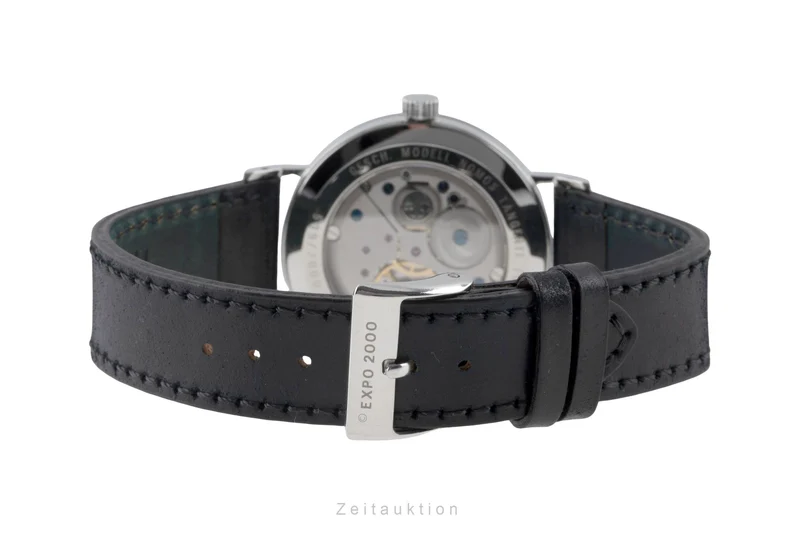 Nomos Tangente steel manual winding men's watch EXPO 2000 Limited [2601100]