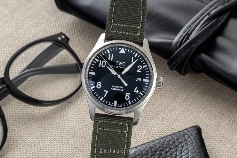 IWC Mark XVI steel automatic men's watch IW325501 LP: 5700EUR [2600724]