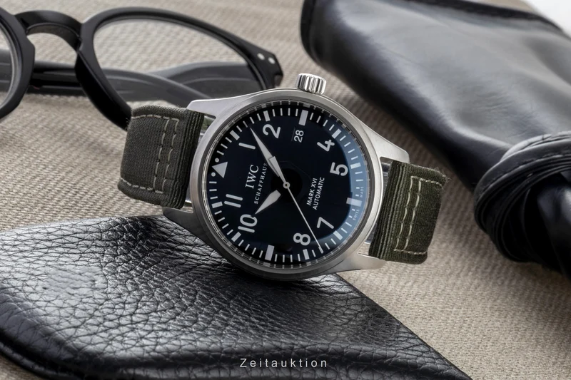 IWC Mark XVI steel automatic men's watch IW325501 LP: 5700EUR [2600724]