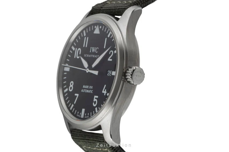 IWC Mark XVI steel automatic men's watch IW325501 LP: 5700EUR [2600724]