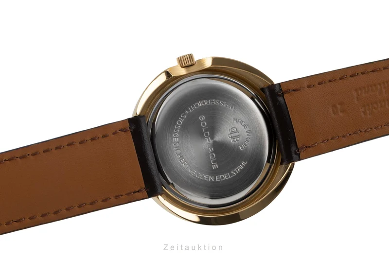 Glashütte Spezimatic gilt-brass automatic men's watch Vintage [2600580]
