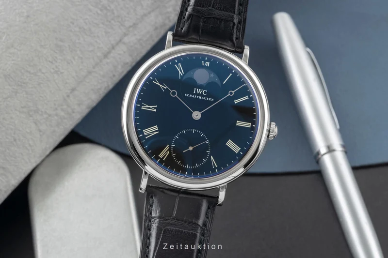 IWC Portofino steel manual winding men's watch IW544801 LP: 14500EUR [2601198]