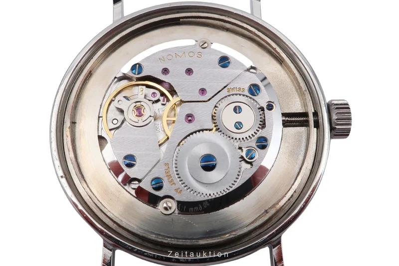 Nomos Tangente steel manual winding men's watch 101 LP: 1780EUR [2600838]