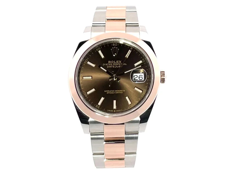 Rolex Datejust 41 Edelstahl Everose-Gold 126301 Choco