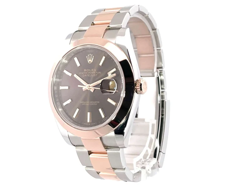 Rolex Datejust 41 Edelstahl Everose-Gold 126301 Choco