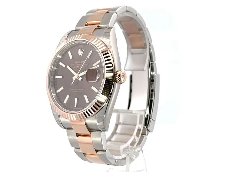 Rolex Datejust 41 Edelstahl Everose-Gold 126331 Choco