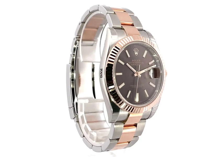 Rolex Datejust 41 Edelstahl Everose-Gold 126331 Choco