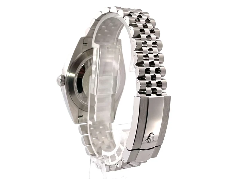 Rolex Datejust 41 Ref. 126334 Rhodium Römisch Jubile-Band