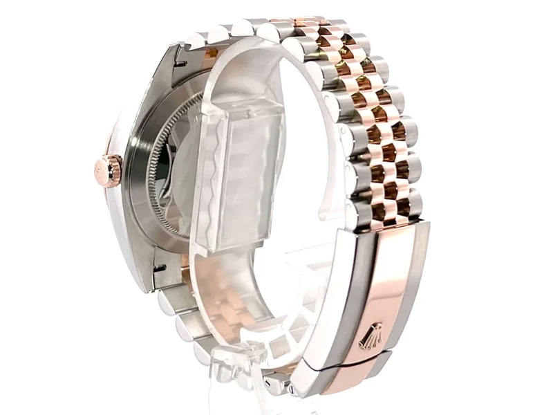 Rolex Datejust 41 Edelstahl Everose-Gold 126331 Choco Diamant Jubile-Band