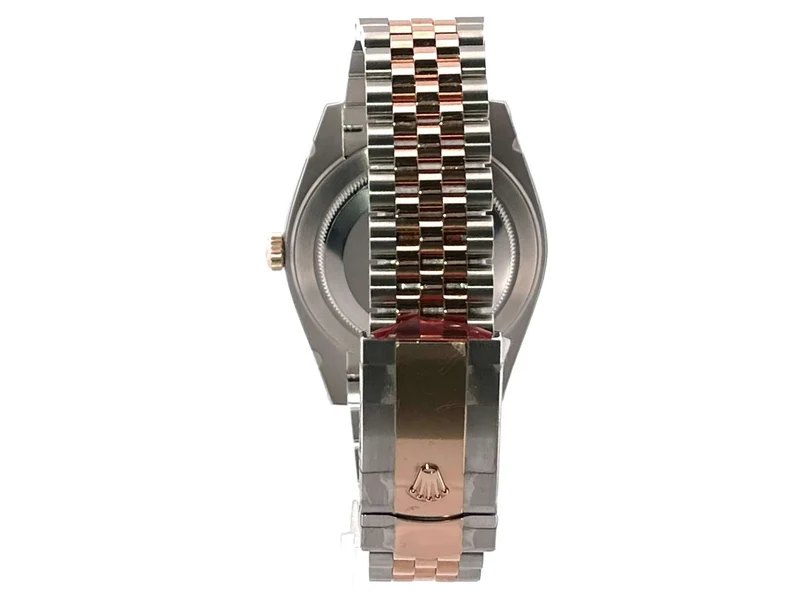 Rolex Datejust 41 126331 Choco Diamant Jubile-Band verklebt