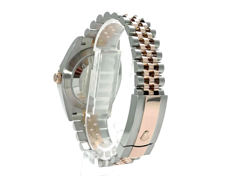Rolex Datejust 41 Edelstahl Everose-Gold 126331 Choco Jubile-Band aus 2017