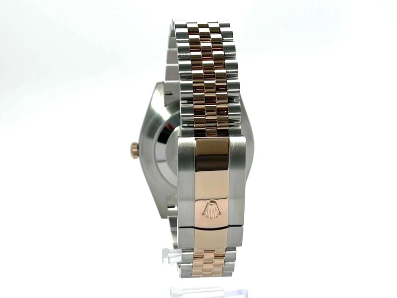 Rolex Datejust 41 Edelstahl Everose-Gold 126331 Choco Jubile-Band aus 2017