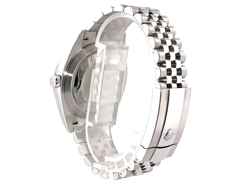 Rolex Datejust 41 Ref. 126334 Rhodium Jubile-Band aus 2017