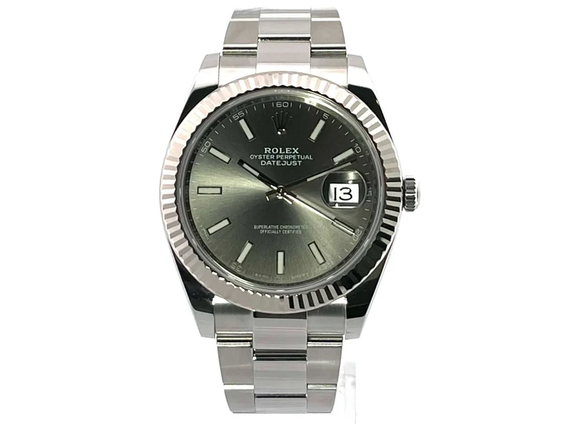 Rolex Datejust 41 Ref. 126334 Rhodium aus 2017