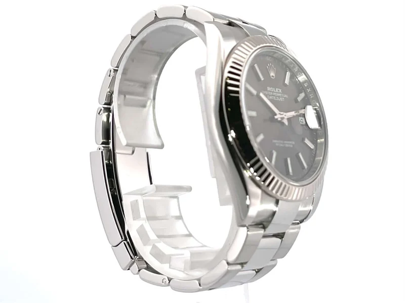 Rolex Datejust 41 Ref. 126334 Rhodium aus 2018