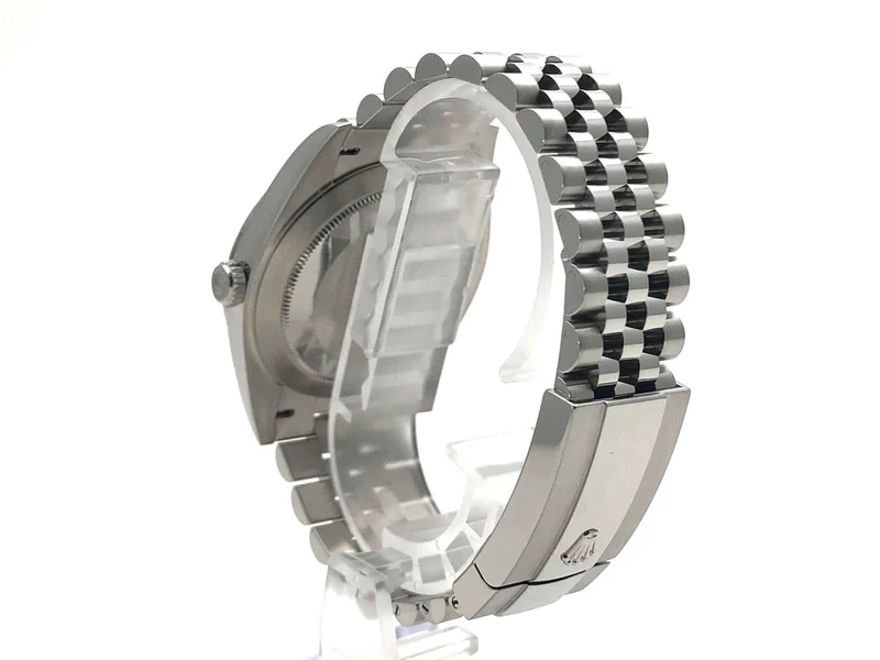 Rolex Datejust 41 Rhodium Römisch 126334 Jubile-Band ungetragen 11-2020