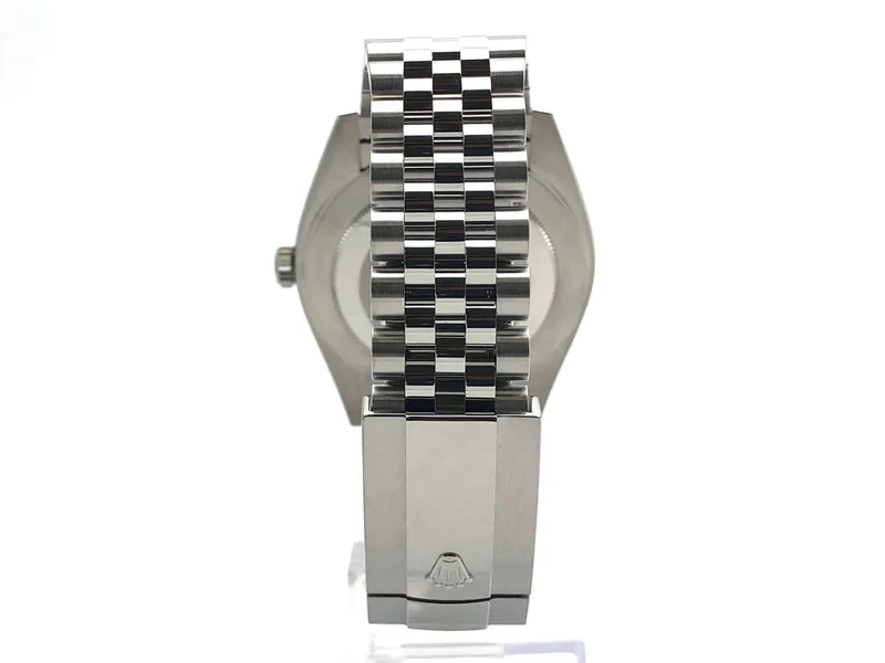 Rolex Datejust 41 Rhodium Römisch 126334 Jubile-Band ungetragen 11-2020