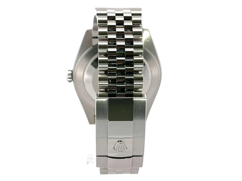 Rolex Datejust 41 Rhodium 126334 Jubile-Band LC100 aus 2019