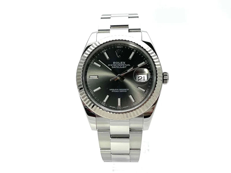 Rolex Datejust 41 Ref. 126334 Rhodium aus 2017 LC137