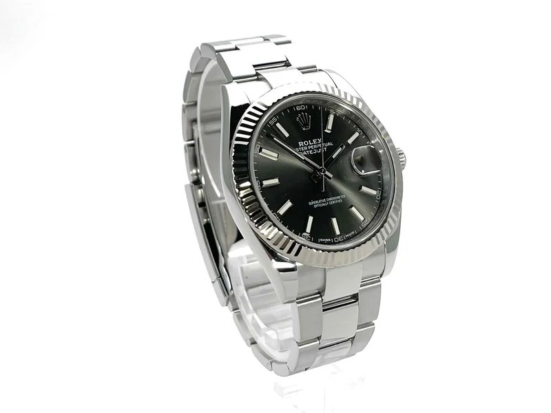Rolex Datejust 41 Ref. 126334 Rhodium aus 2017 LC137