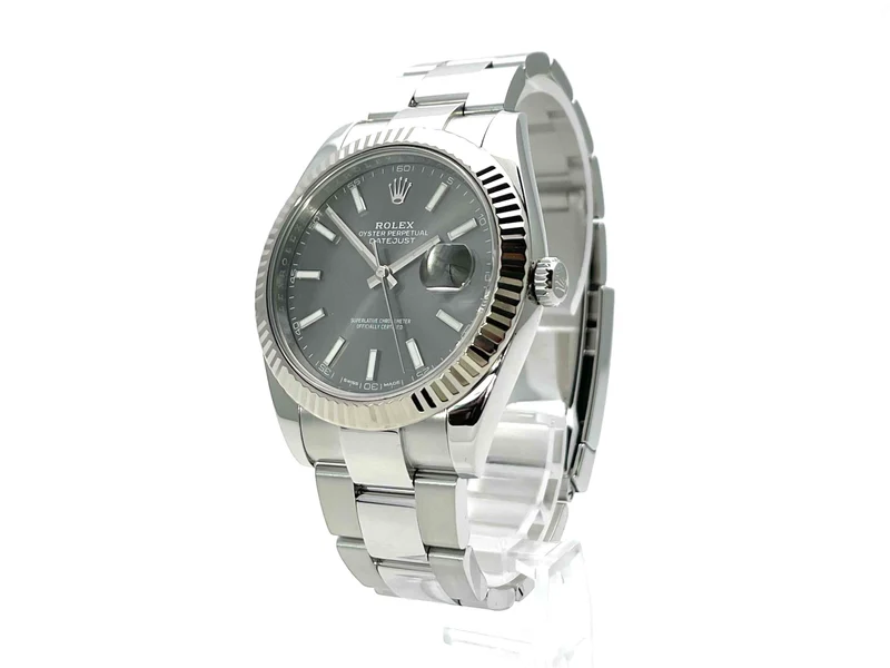 Rolex Datejust 41 Ref. 126334 Rhodium aus 2017 LC137