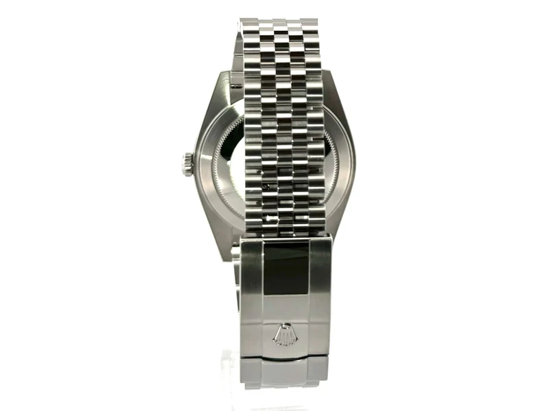 Rolex Datejust 41 Edelstahl Weißgold 126334 Rhodium Jubile-Band