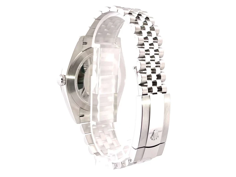 Rolex Datejust 41 Edelstahl Weißgold 126334 Rhodium Jubile-Band