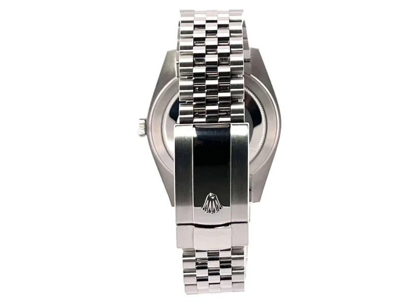 Rolex Datejust 41 Edelstahl Weißgold 126334 Rhodium Jubile-Band
