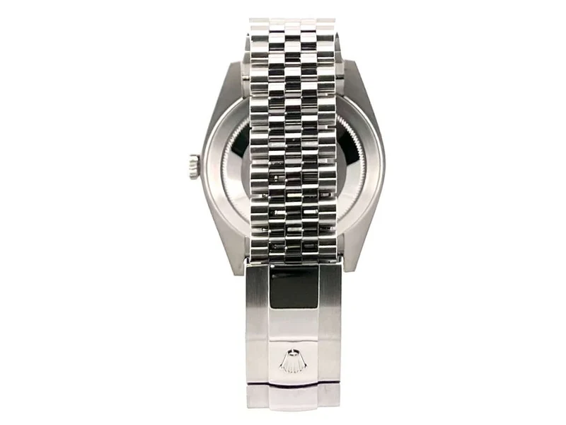 Rolex Datejust 41 Edelstahl Weißgold 126334 Rhodium Jubile-Band