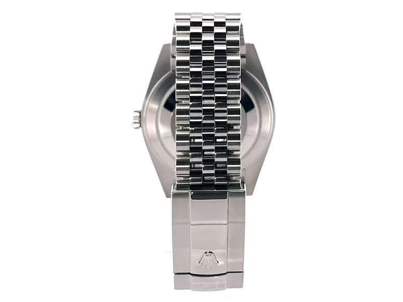 Rolex Datejust 41 Edelstahl Weißgold 126334 Rhodium Diamant Jubile-Band