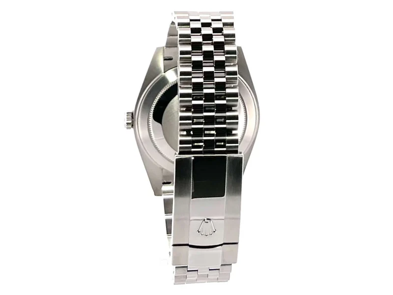 Rolex Datejust 41 Edelstahl Weißgold 126334 Rhodium Diamant Jubile-Band
