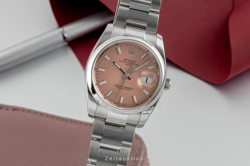 Rolex Date steel automatic men's watch 115200 [2601199]