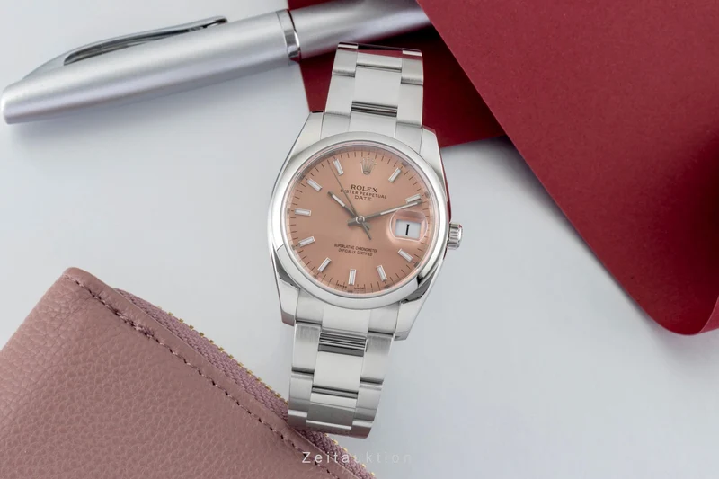 Rolex Date steel automatic men's watch 115200 [2601199]