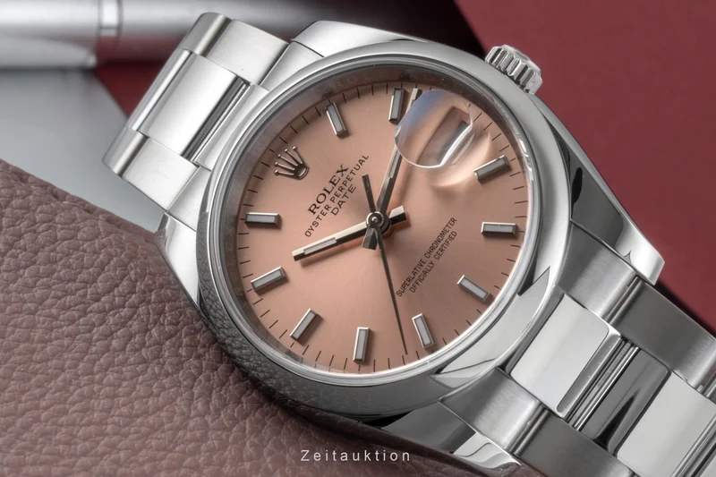 Rolex Date steel automatic men's watch 115200 [2601199]