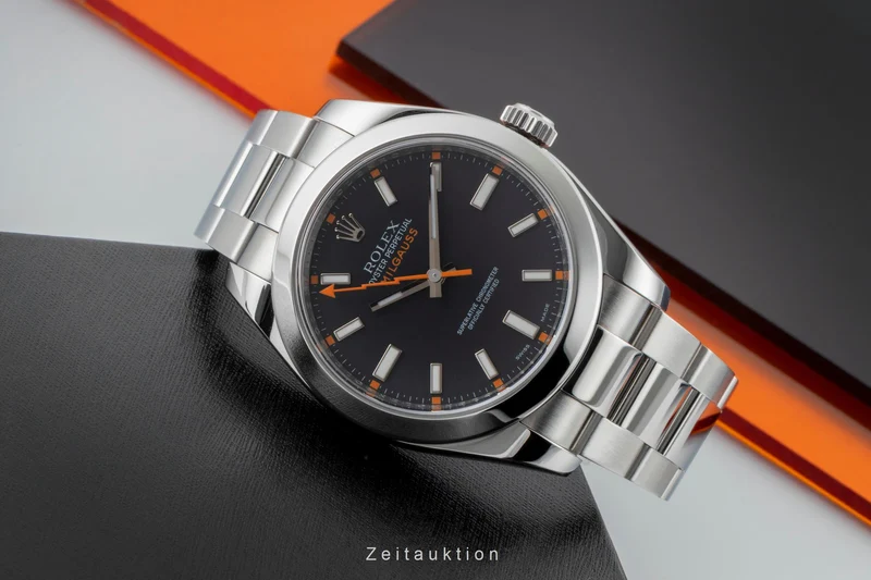 Rolex Milgauss steel automatic men's watch 116400 [2601178]
