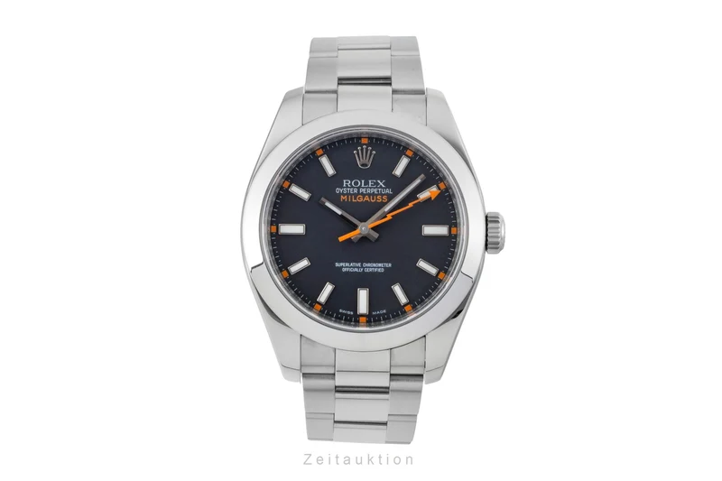 Rolex Milgauss steel automatic men's watch 116400 [2601178]