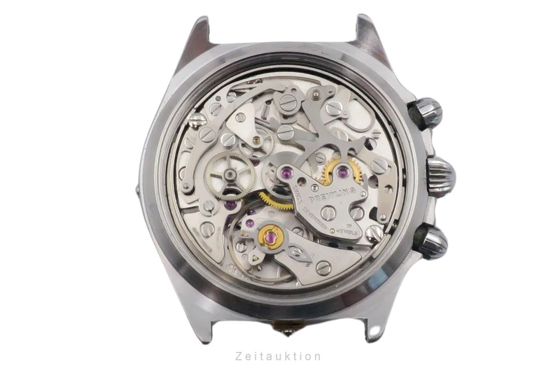 Breitling Callisto chronograph gilt / steel manual winding men's watch 80520 [2600900]