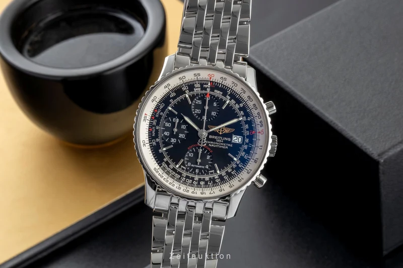 Breitling Navitimer Heritage chronograph steel automatic men's watch A1332412/BF27 [2601030]