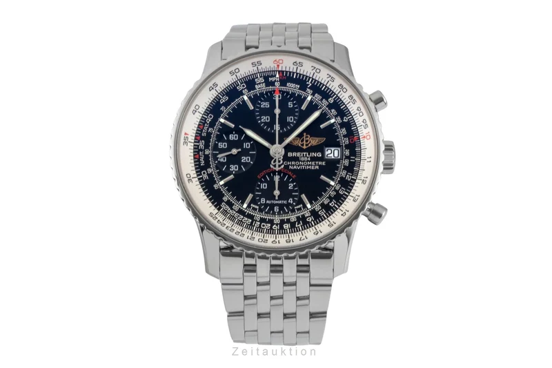 Breitling Navitimer Heritage chronograph steel automatic men's watch A1332412/BF27 [2601030]