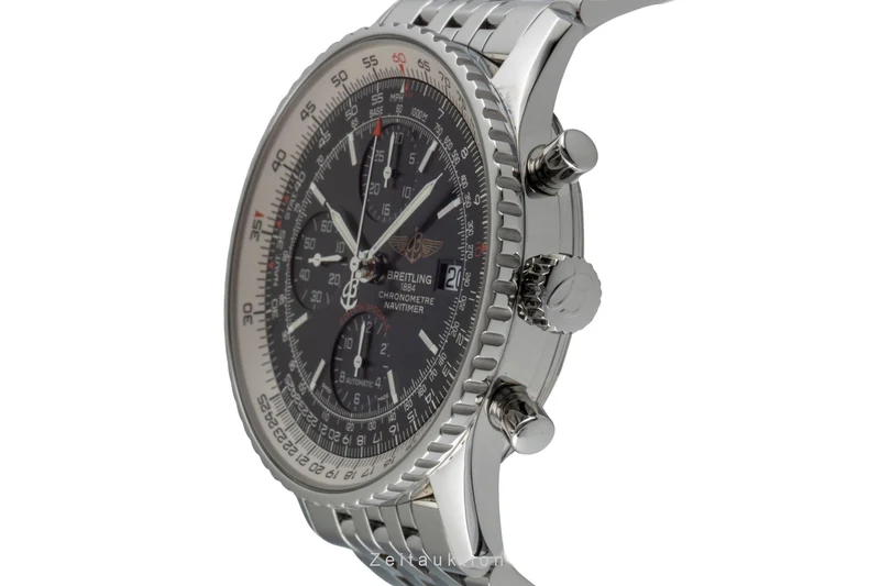 Breitling Navitimer Heritage chronograph steel automatic men's watch A1332412/BF27 [2601030]