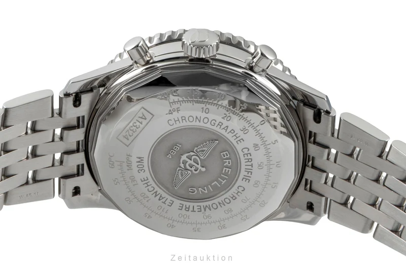 Breitling Navitimer Heritage chronograph steel automatic men's watch A1332412/BF27 [2601030]