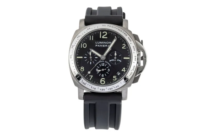 Panerai Luminor chronograph titanium automatic men's watch PAM00074 [2600142]