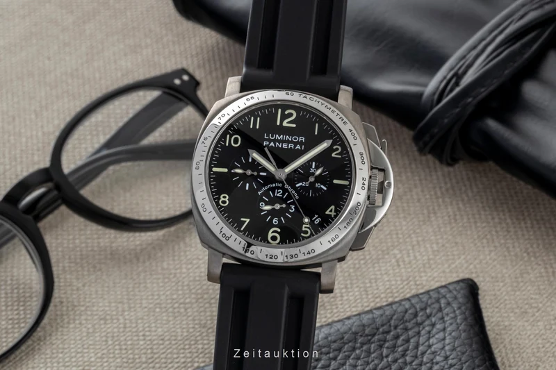 Panerai Luminor chronograph titanium automatic men's watch PAM00074 [2600142]