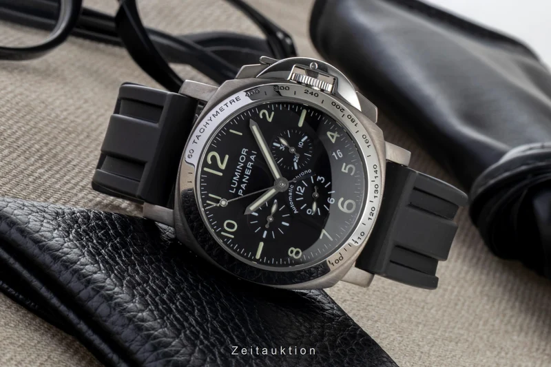 Panerai Luminor chronograph titanium automatic men's watch PAM00074 [2600142]