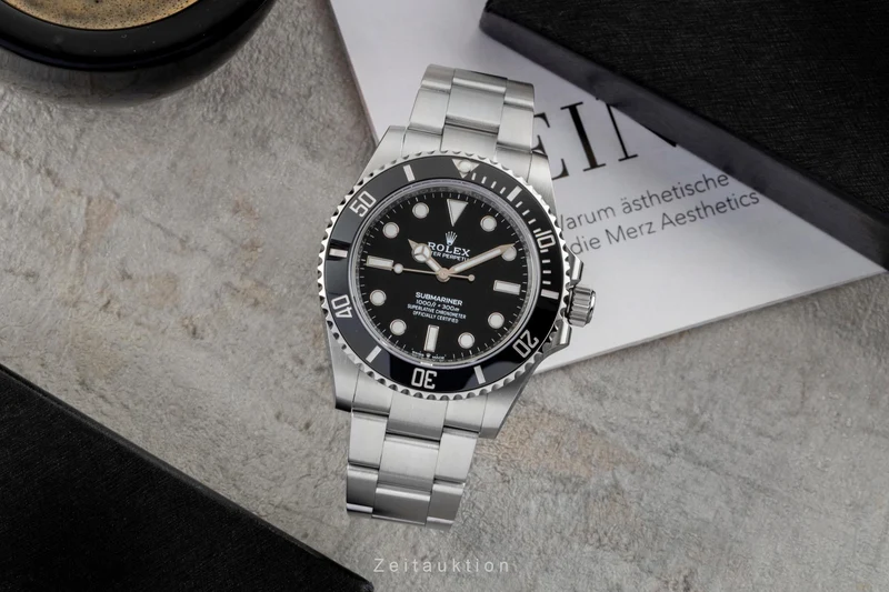 Rolex Submariner steel automatic men's watch 124060 [2601180]