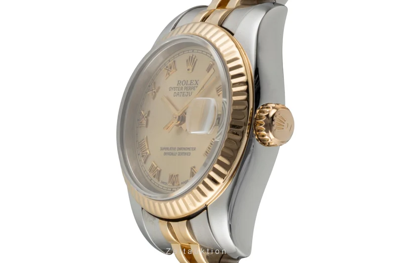 Rolex Lady Datejust Steel / rubber automatic women's watch 179173 [2600997]